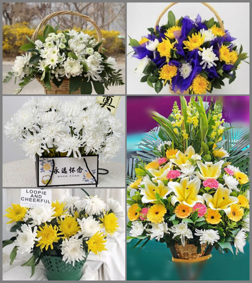 北京房山区阎村镇大紫草坞村白事提篮配送